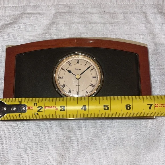 Bulova desk/table clock - Picture 6 of 10